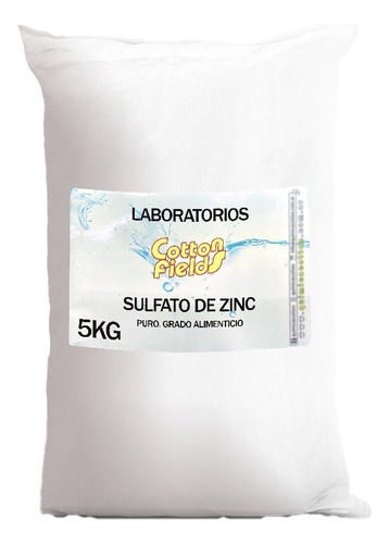 Sulfato De Zinc Puro Grado Alimenticio X 5 Kg