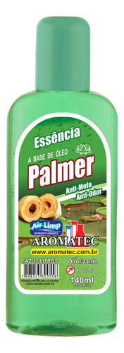 Essência Palmer 140ml Faz 12 Litros Com Repelência Anti-mofo