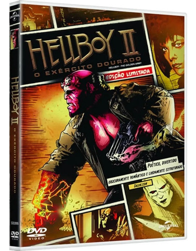 Hellboy Ii - O Exército Dourado - Dvd - Ron Perlman