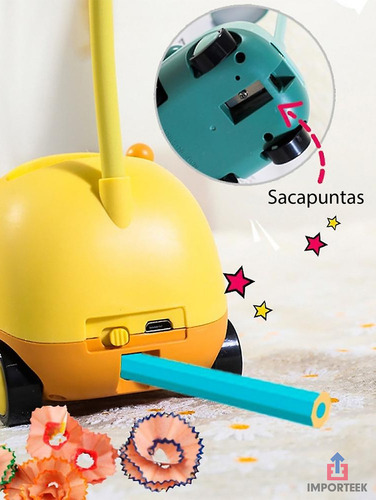 . Lampara Escritorio Led Recargable Usb Ajustable 360
