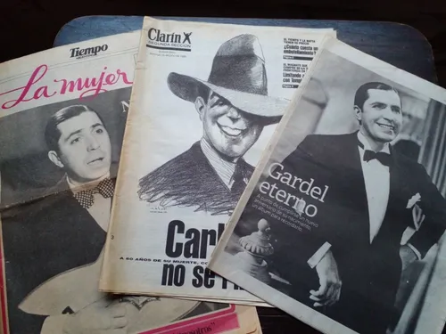 Suplementos Gardel Clarín Tiempo Argentino Años 83*95 Y 2012 (Usado)