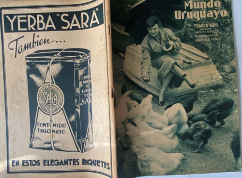 Mundo Uruguayo N° 897 Figari En La Boda De Su Hijo 1936