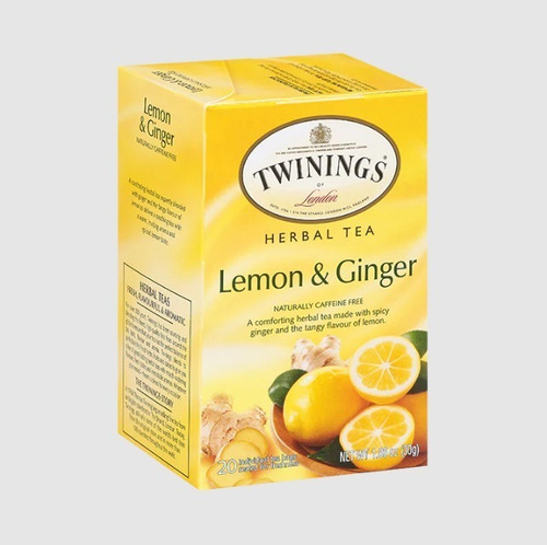 Twinings Te Lemon Ginger 20pk 30g Limon Jengibre