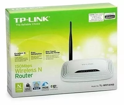 Roteador Wirless Tp Link Tl-wr 740n Antena Fixa 150mb