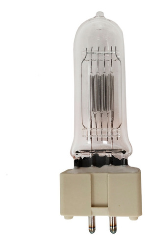 4x Lâmpada Halógena T19 230v 1000w 3050k Gx9.5 Fresnel / Pc