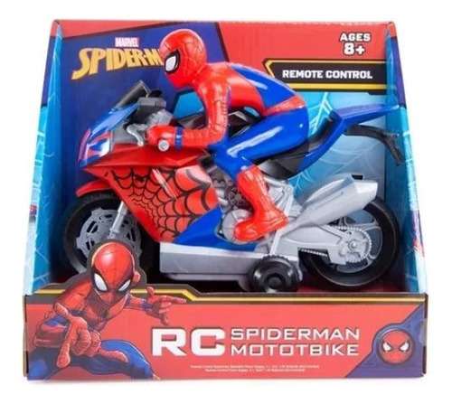 Moto De Spiderman A Control Remoto 