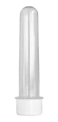 Tubete 13 Cm Com Tampa Branco 50un Tubo De Ensaio