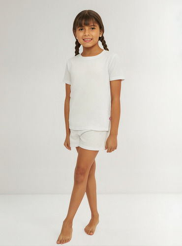 Set Pijama Corto Tie Dye Algodón Niña Palmers 66215bco