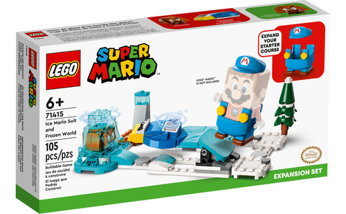 Lego 71415 Super Mario Expansión Traje De Hielo Mundo Helado