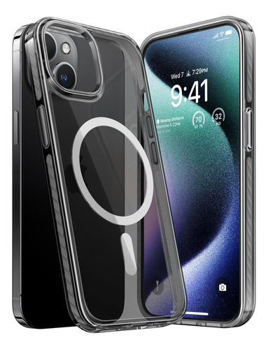 Funda Para iPhone 15 Magnetica Delgada 6.1  Slim Negro