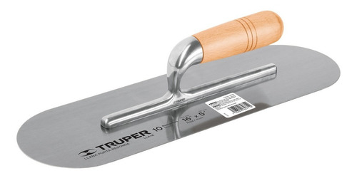 Imagen 1 de 8 de Llana Mango Madera Canto Redondo 10 Remaches 16' Truper12398
