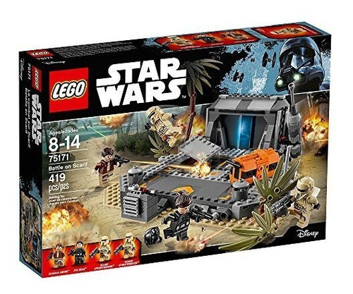 Batalla De Lego Star Wars En Scarif 75171 Star Wars Toy