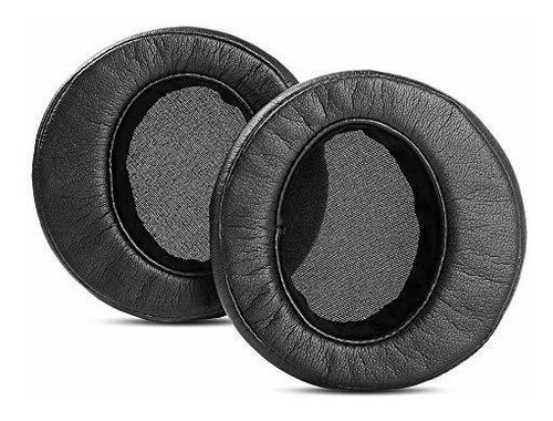 Almohadillas Para Audífon 1 Pair Black Replacement Ear Pad C