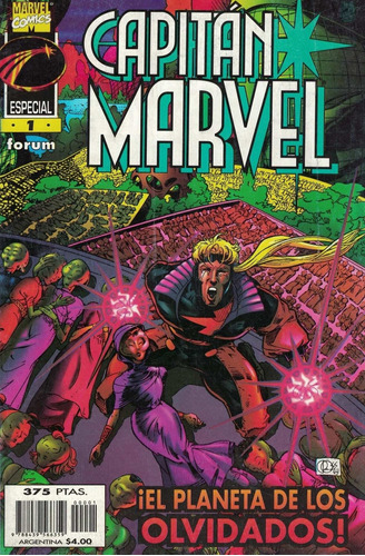 Capitan Marvel Vol 1 El Planeta De Los Olvidados