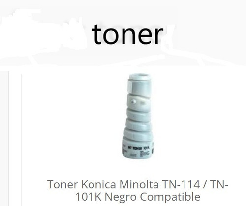 Toner Comp Tn 114 - 105a/106a P/ Konica Di 152 162 163 181