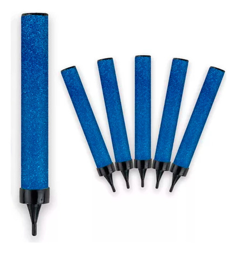 25 Velas Magicas Azul Cumpleaños 14.5cm Chispa Fria D-12