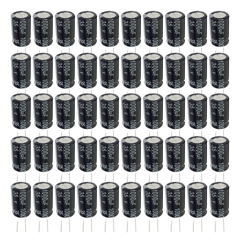 Capacitor Eletrolítico 1000uf 35v - 50 Peças