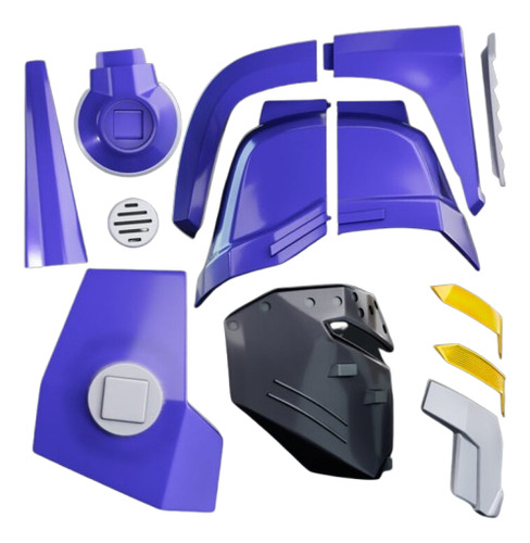 Casco Optimus Prime Adulto Azul Casco