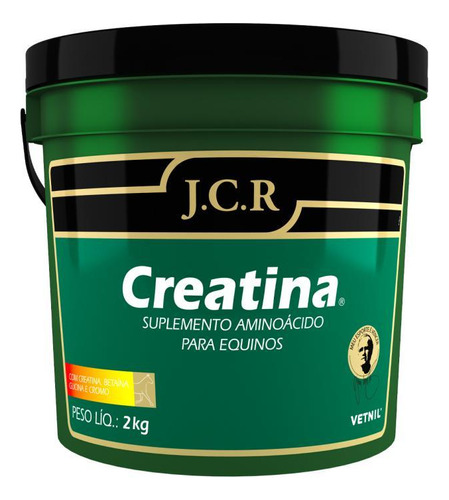 Creatina Jcr Vetnil, Força E Explosão Muscula - 2 Kg