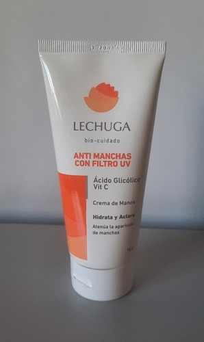 Lechuga Crema De Manos Antimanchas - Crema Lechuga