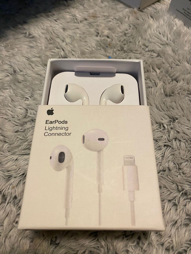 Apple Earpods Con Conector Lightning - Blanco