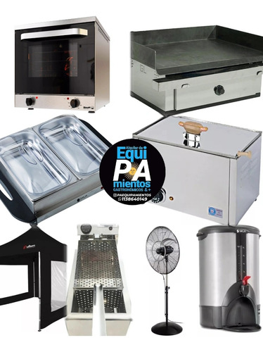 Alquiler De Hornos Freidoras Cafeteras Pancheras Lomiteras