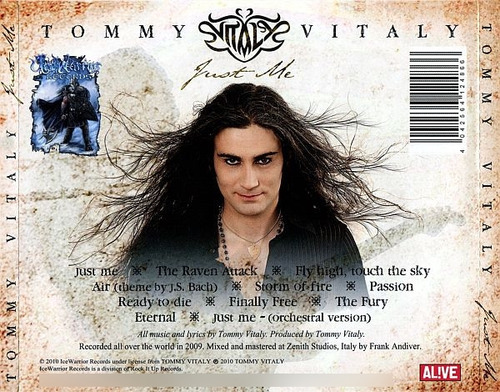 Cd Just Me (tommy Vitaly) Estándar