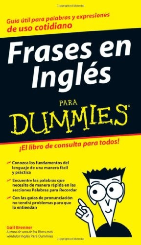 Libro Frases En Ingles Para Dummies / English Phrases For