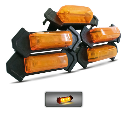 I O L Kit 5 Luces Led Parrilla Auto 2 M Amarillo Para Tacoma