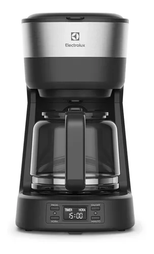 Cafeteira Elétrica Electrolux ECM25 Experience Programável Com Timer Preto E Inox 127V | Frete grátis