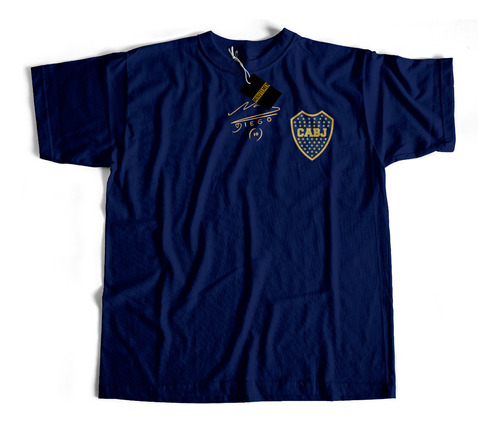 Remera Boca Juniors Firma Todos Los Talles 100% Algodon