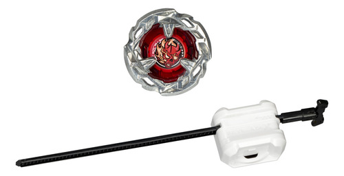Trompo Beyblade X Kit Inicial Scythe Incendio 4-60t Rojo