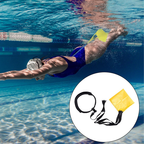 Cinturón De Resistencia A La Natación 40cm Amarillo