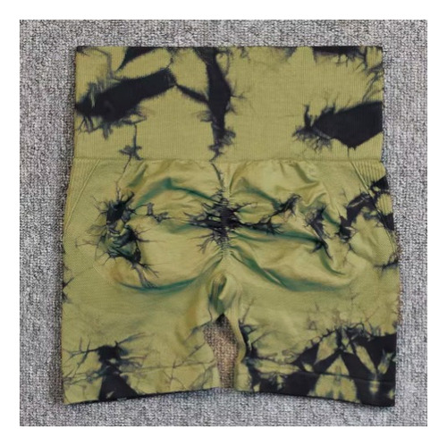 Short Deportivo Push Up Tie Dye Push Licra Alta Calidad