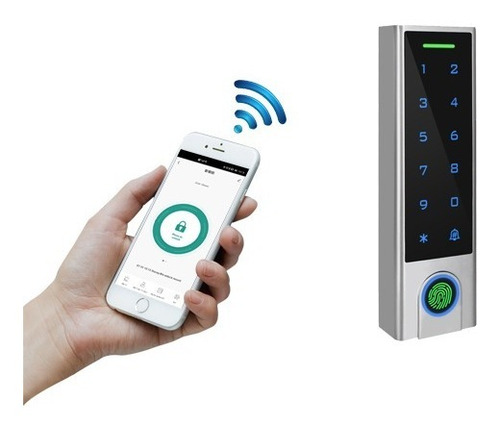 Imagen 3 de 4 de Control De Acceso Hf3 Wifi Con Tarjeta, Huella Y Clave