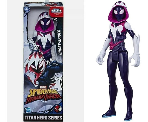 Ghost Spider Blast Gear 30cm Hasbro Titan Hero 