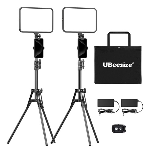 Luces Led De Estudio De 13 Pulgadas Con Soporte De Trípode D