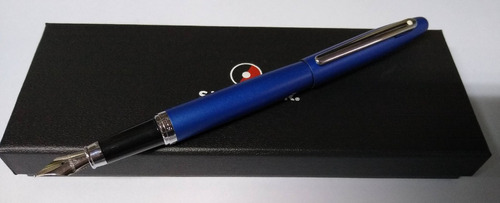 Pluma Estilográfica Lapicera Fuente Sheaffer Vfm Color de la tinta Azul Color del exterior Azul Trazo Fino