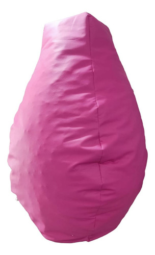 Sillon Puff Gigante Adultos Y Niños, Soporta Hasta 120kg Color Rosa Chicle