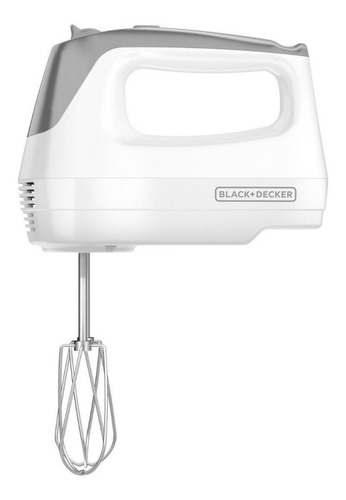 Imagen 3 de 5 de Batidora de mano Black+Decker MX1500 blanca 50 Hz 220 V