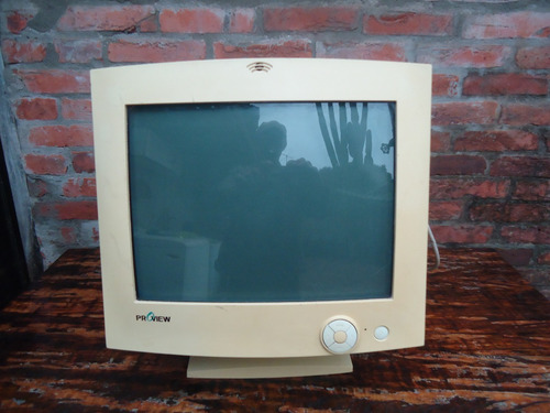 Antigo Monitor Proview 14 Polegadas Saida Vga Barato