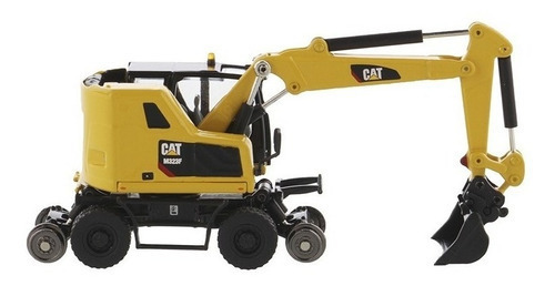 1:87 Excavadora De Ruedas Caterpillar M323f Railroad