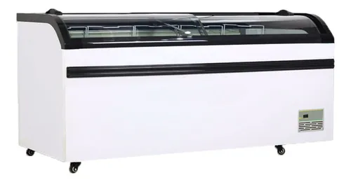 Freezer Tapa De Vidrio 550 Lt 1.5 Mt Pozo De Frío Tgr Blanco Blanco