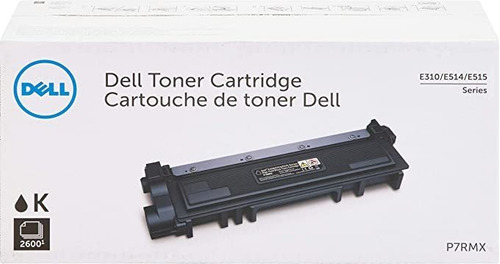 Cartucho De Tóner Negro Compatible Con Dell 593bbkd (p7rmx.