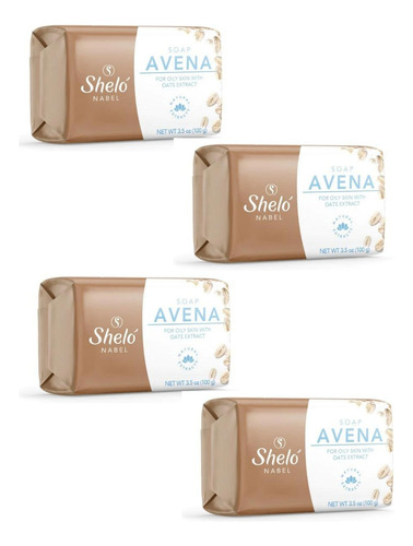 Jabon De Avena Disminuye Exceso De Grasa Piel Sensible Shelo