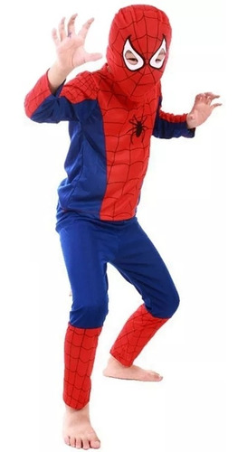 Disfraz Niños 3 Piezas Superhéroe Figuras Acción  Spiderman 