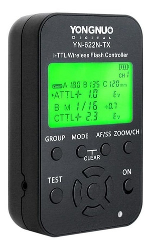 Transmisor Controlador Yongnuo Yn 622 Tx Ettl Para Nikon