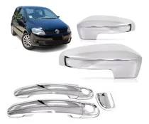 Comprar Cubre Manijas Y Cachas Espejo Cromadas Vw Fox 11\u002F14 Con Giro