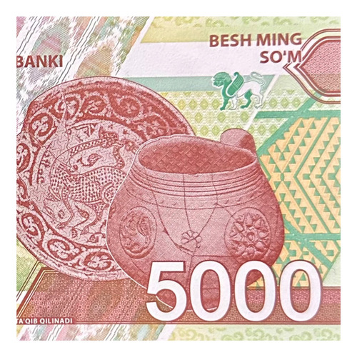 Uzbekistan - 5000 Som - Año 2021 - P #nd