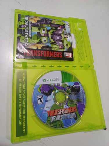 Transformers Devastation - Xbox 360 (Usado)